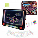 Glowing Drawing Board With Cosmos LED Lights For Kids