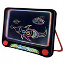 Glowing Drawing Board With Cosmos LED Lights For Kids