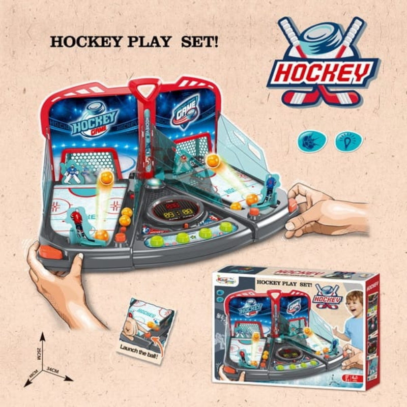 Launch The Ball Hockey Game Playset For Kids