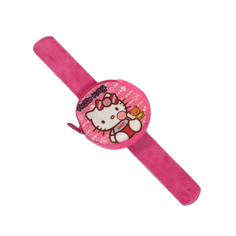 Kitty Coin Pouch Wrist Band For Kids