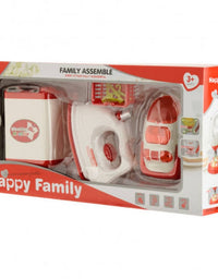 Happy Family Home Appliances Playset For Girls
