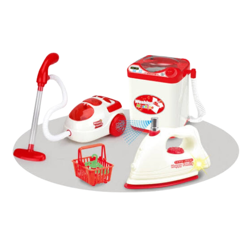 Happy Family Home Appliances Playset For Girls