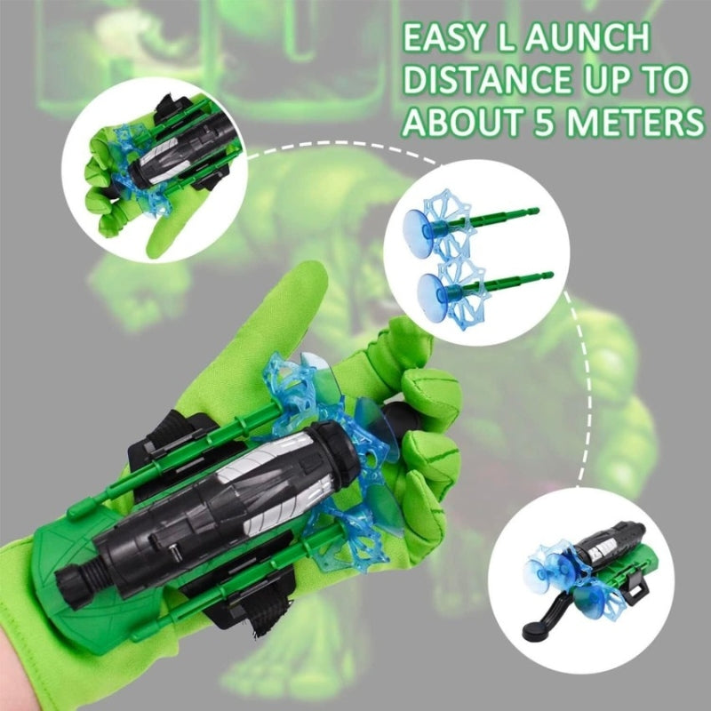 Hulk Hand Launcher Dart Shooter Toy For Kids