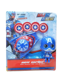 Captain America Hand Launcher Dart Shooter Toy For Kids
