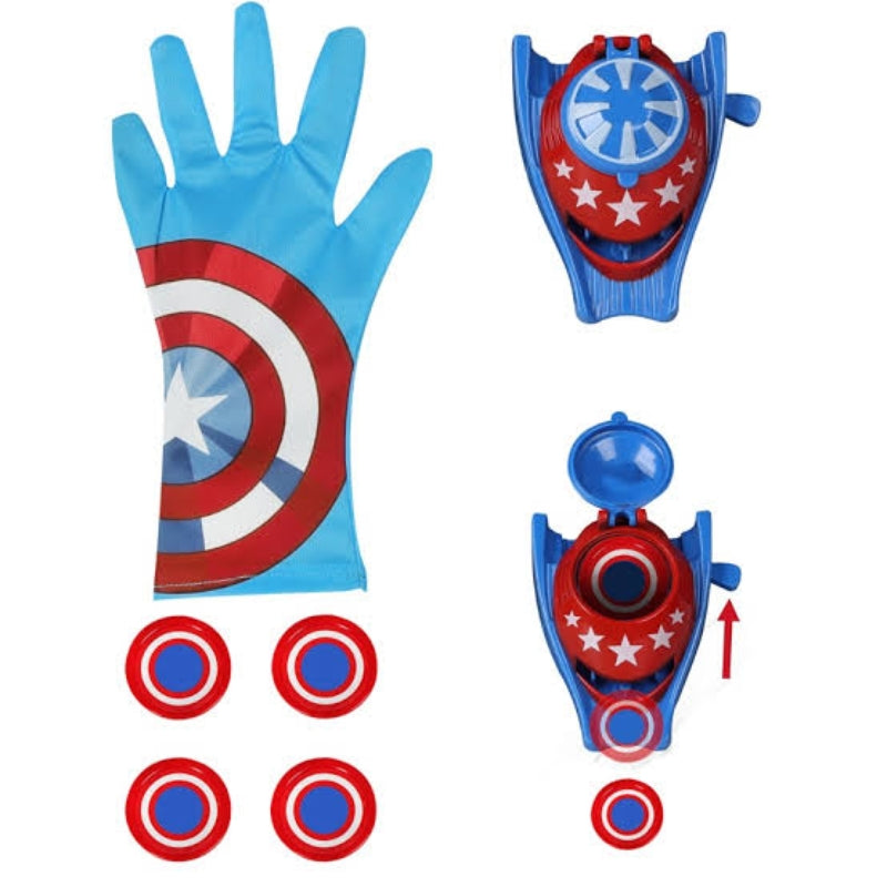 Captain America Hand Launcher Dart Shooter Toy For Kids