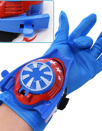 Captain America Hand Launcher Dart Shooter Toy For Kids
