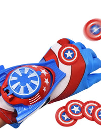 Captain America Hand Launcher Dart Shooter Toy For Kids
