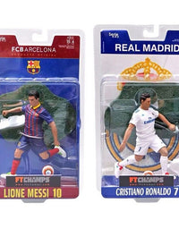 Messi & Ronaldo Football Action Toy Figure For Kids
