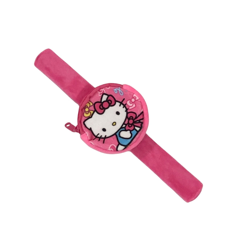 Kitty Coin Pouch Wrist Band For Kids