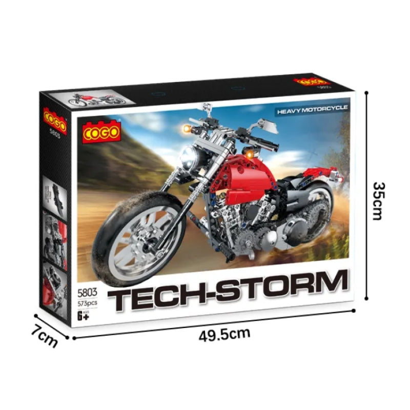 COGO Tech-Storm Building Blocks Bike Creative Toy For Kids