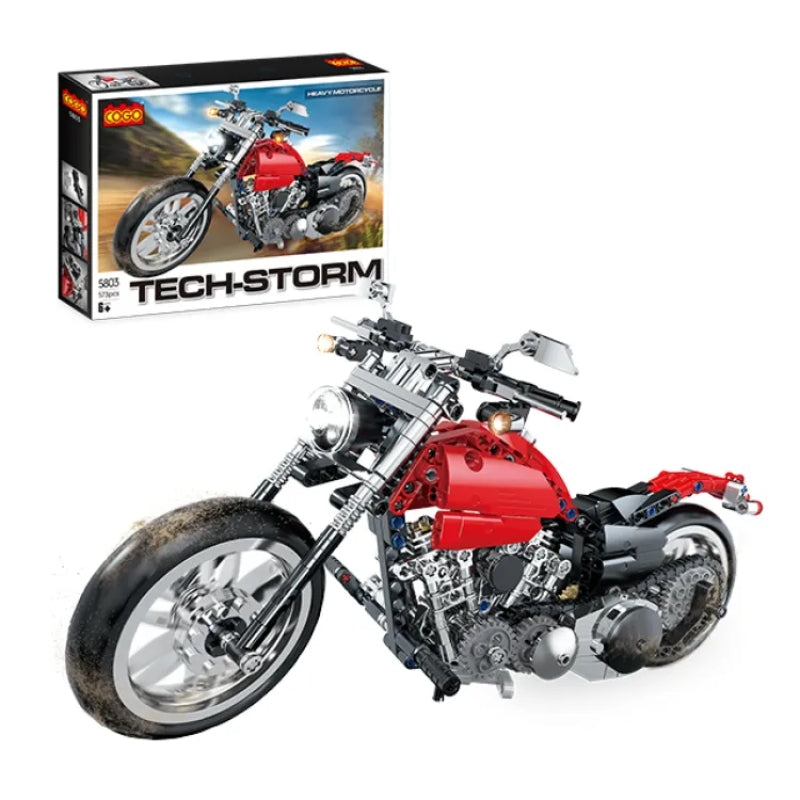 COGO Tech-Storm Building Blocks Bike Creative Toy For Kids