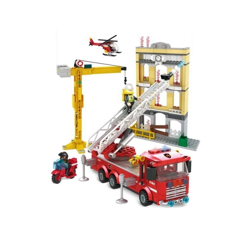 COGO Fire Fighter Building Blocks Creative Playset For Kids