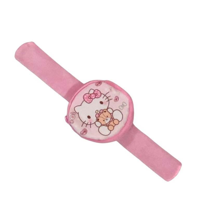 Kitty Coin Pouch Wrist Band For Kids