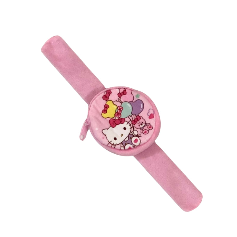 Kitty Coin Pouch Wrist Band For Kids