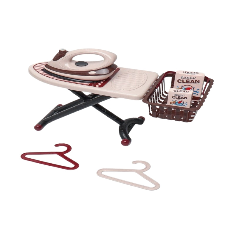 Mini Electronic Iron Set For Pretend Play