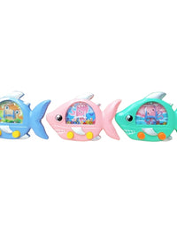 Fish Double Button Handheld Water Console Game
