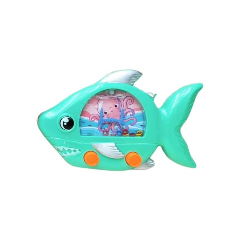 Fish Double Button Handheld Water Console Game