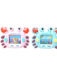 Crab Double Button Handheld Water Console Game
