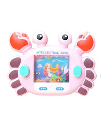 Crab Double Button Handheld Water Console Game
