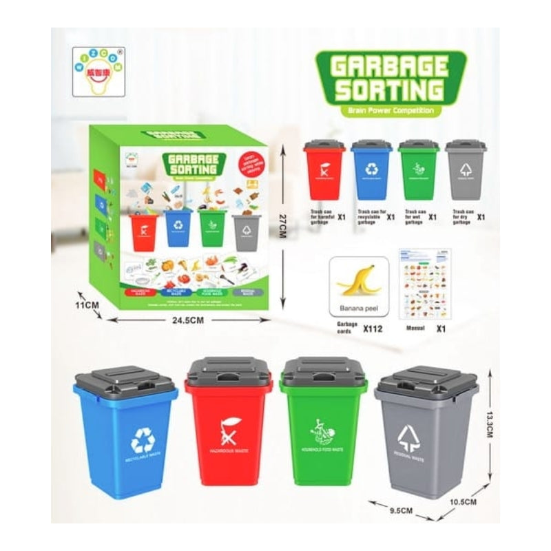 Non-Toxic Garbage Sorting Game For Kids