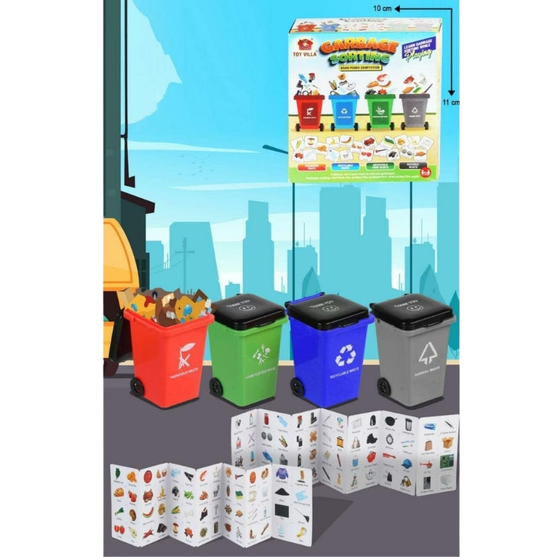 Non-Toxic Garbage Sorting Game For Kids