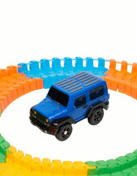 Racing Sport 56-Piece Toy Car With Track
