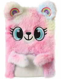 Kitty Cute Plushy Note Book
