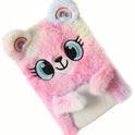 Kitty Cute Plushy Note Book