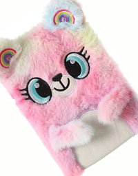 Kitty Cute Plushy Note Book
