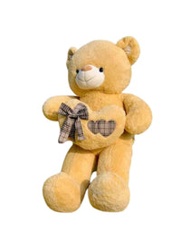 Soft Bow Teddy Bear Holding Cute Heart 90cm
