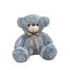 Grace Soft Teddy Bear Tying Ribbon Grey (Deal)