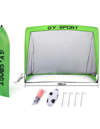 GY Sport - Foldable Soccer Playing Goal Net Set For Kids
