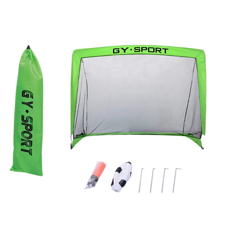 GY Sport - Foldable Soccer Playing Goal Net Set For Kids