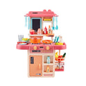 Simulation Spraying Mist Kitchen Play Set For Kids (42 Pcs)