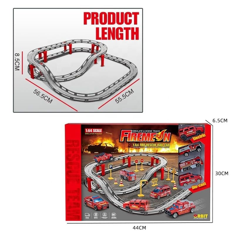 Die-cast Metal Model Race Car Slot Toy For Kids