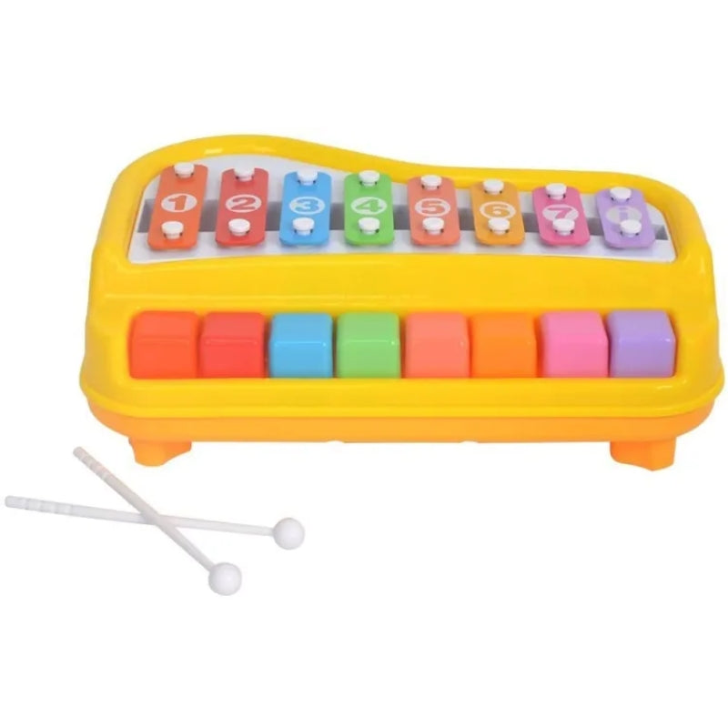 2 in 1 Xylophone And Piano Toy For Kids