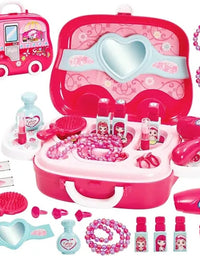 Fashion Makeup Vanity Briefcase Set For Kids
