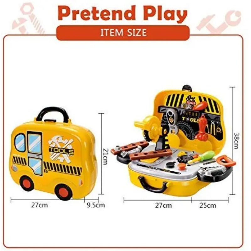 Engineering Tool Briefcase Toy Set For Kids