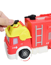 Electric Domino Engineering Rubbish Truck - 80 Pcs
