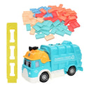 Electric Domino Engineering Rubbish Truck - 80 Pcs