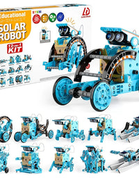 Lucky Doug 12-in-1 STEM Solar Robot Kit Toy For Kids
