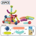 Sticks balls magnetic construction toy set