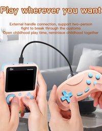 Built-in 500 Classic Video Game Console With TV Output USB Rechargeable
