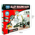 Alloy Construction Truck Building Blocks Playset (239 Pcs)