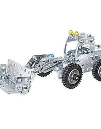 Alloy Construction Truck Building Blocks Playset (239 Pcs)
