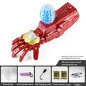 Electric Iron Man Arm Repeater Water Bomb Launcher With USB Charging Cable