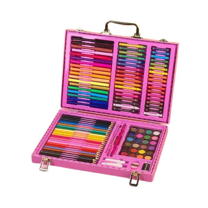 Happy Forever Drawing And Coloring Kit 128 Pcs