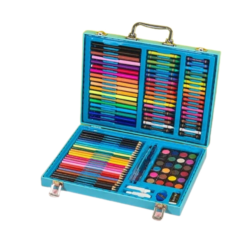 Happy Forever Drawing And Coloring Kit 128 Pcs