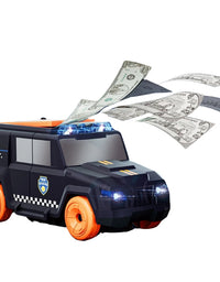 Super Cash Spew Money Police Car Toy For kids
