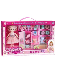 Barbie Doll Kitchen Set For Girls
